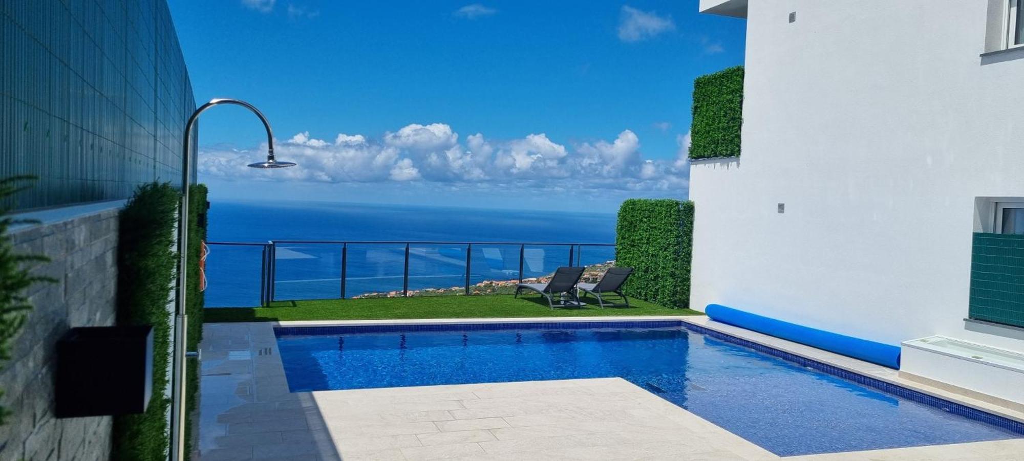 Casa Mar Azul Appartement Arco da Calheta  Buitenkant foto