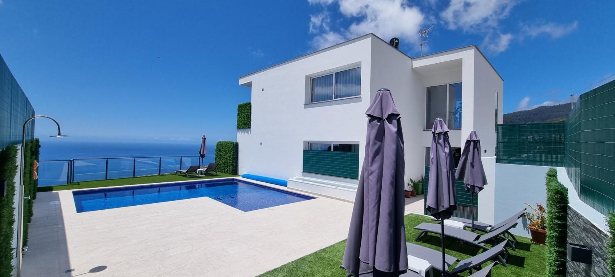 Casa Mar Azul Appartement Arco da Calheta  Buitenkant foto